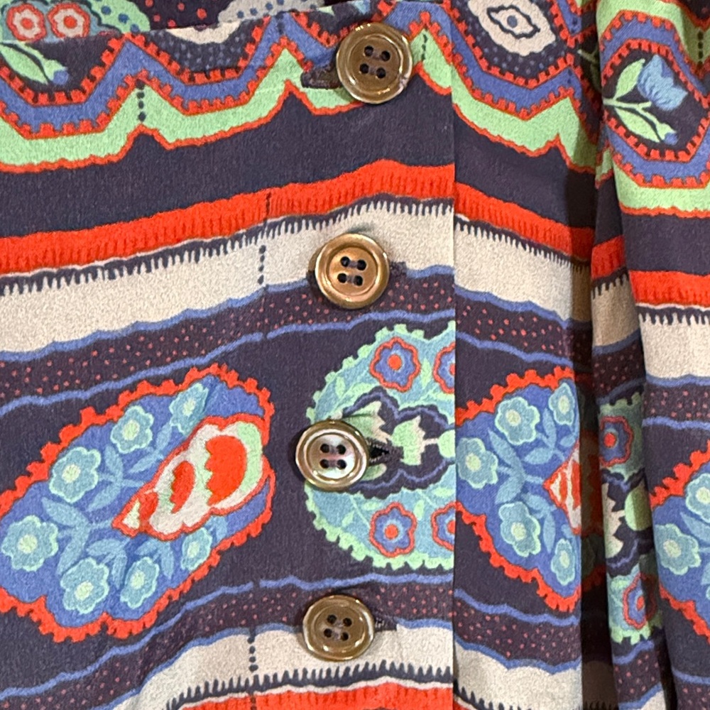 Hunter Bell Multicolor Long Sleeve Dress - Picture 10 of 13